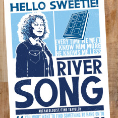 River Song Poster